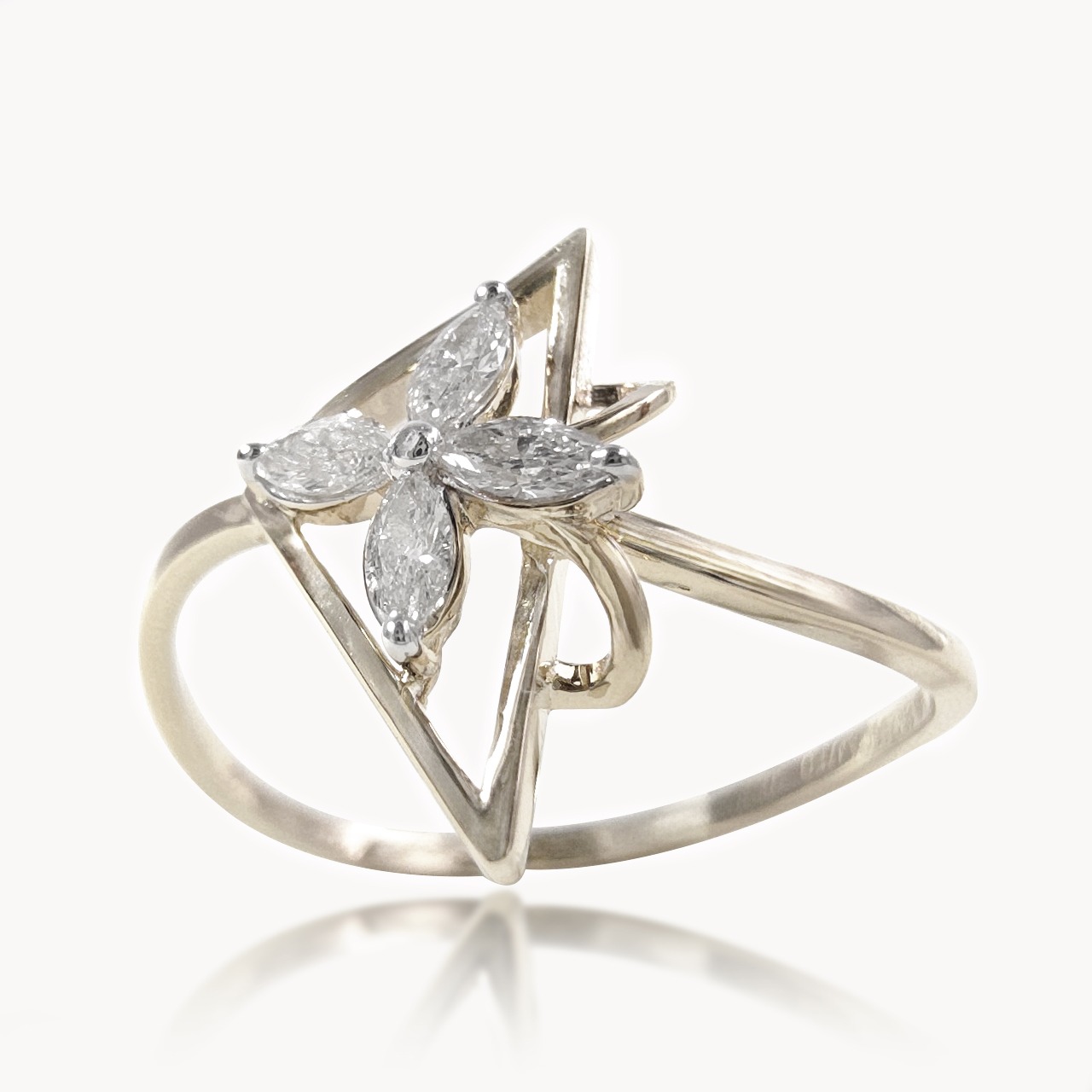 Marquise Bloom Diamond Ring